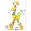 Baby Toys Rattles Giraffe Animal Caterpillar Stroller Hanging Handbells Plush Infant Educational Teether Newborn Toddler Gifts 5