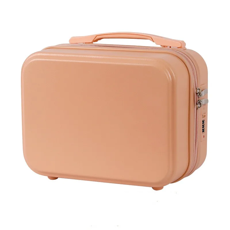 2024 Cute Carrying Case 14 inch Makeup Bag Small Box Zipper Short Distance Mini Storage Box Gift Box with Handheld Gift Bag