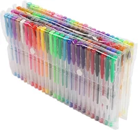 100/5Pcs Gel Pen Set 100 Colored Gel Pens For Coloring Books Drawing Doodle Crafts Scrapbooks Journaling Planner School Supplies 1