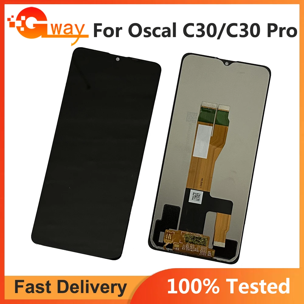 

Original Tested For Blackview Oscal C30 LCD Display + Touch Screen Assembly Replacement For Oscal C30 Pro LCD Sensor + Glue