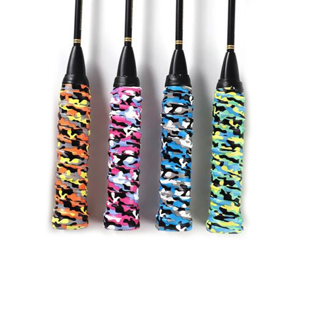 1 camouflage keel hand rubber non-slip badminton sweatband thickened tennis racket handle fishing rod wraps 1 camouflage keel hand rubber non-slip badminton sweatband thickened tennis racket handle fishing rod wraps