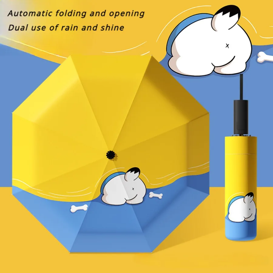 Parasol Portable Folding Umbrella Windproof Strong Ultra Resistant Umbrella Umbrellas Uv Rain Automatic 3-stage Women's Holder folding umbrella,automatic umbrella,wind resistant umbrella,windproof umbrella