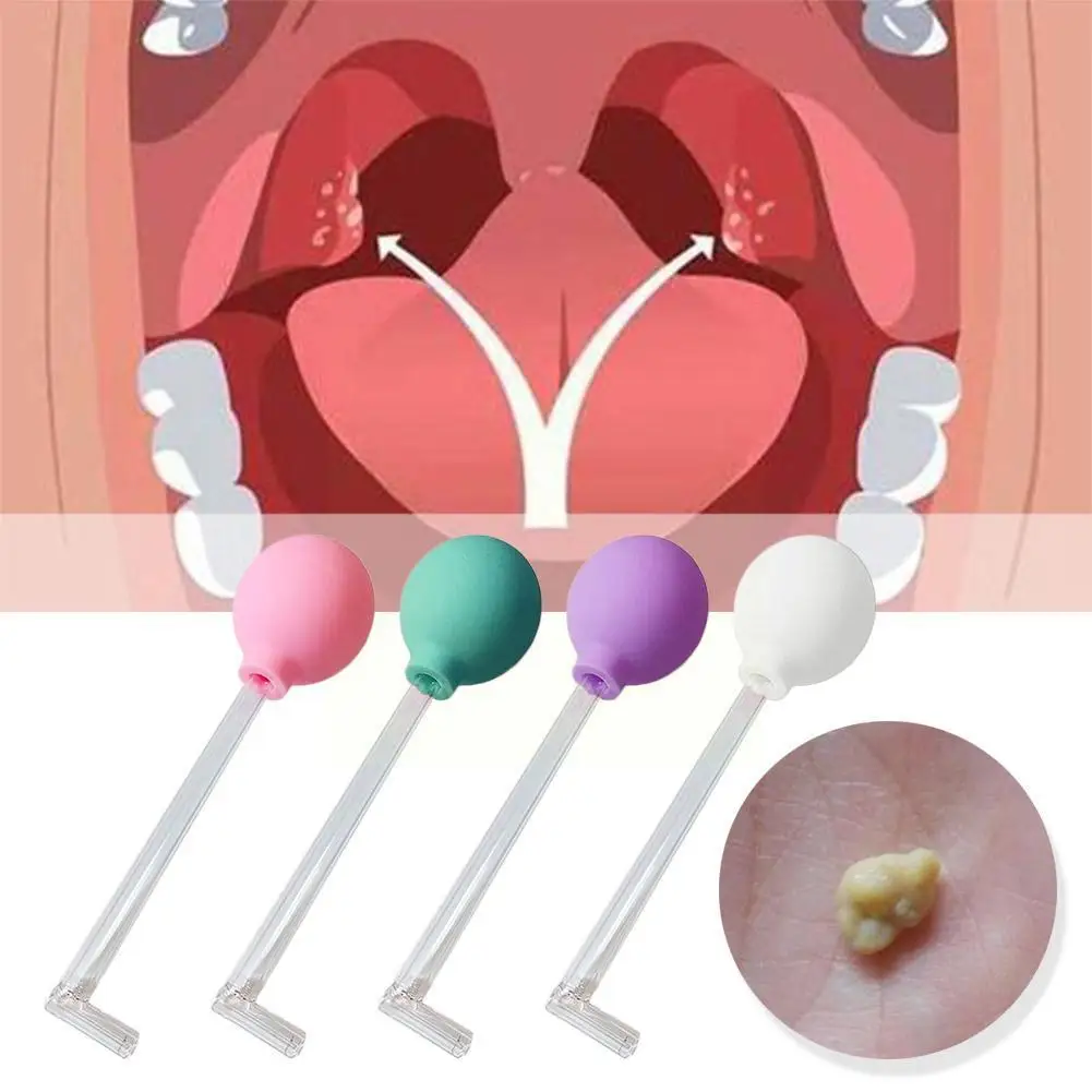 

2023 Tonsil Stone Remover Tool Manual Style Remover Wax Cleaning Remover Tools Tool Random Ear Tonsil Care Stone Mouth Clea A6S0