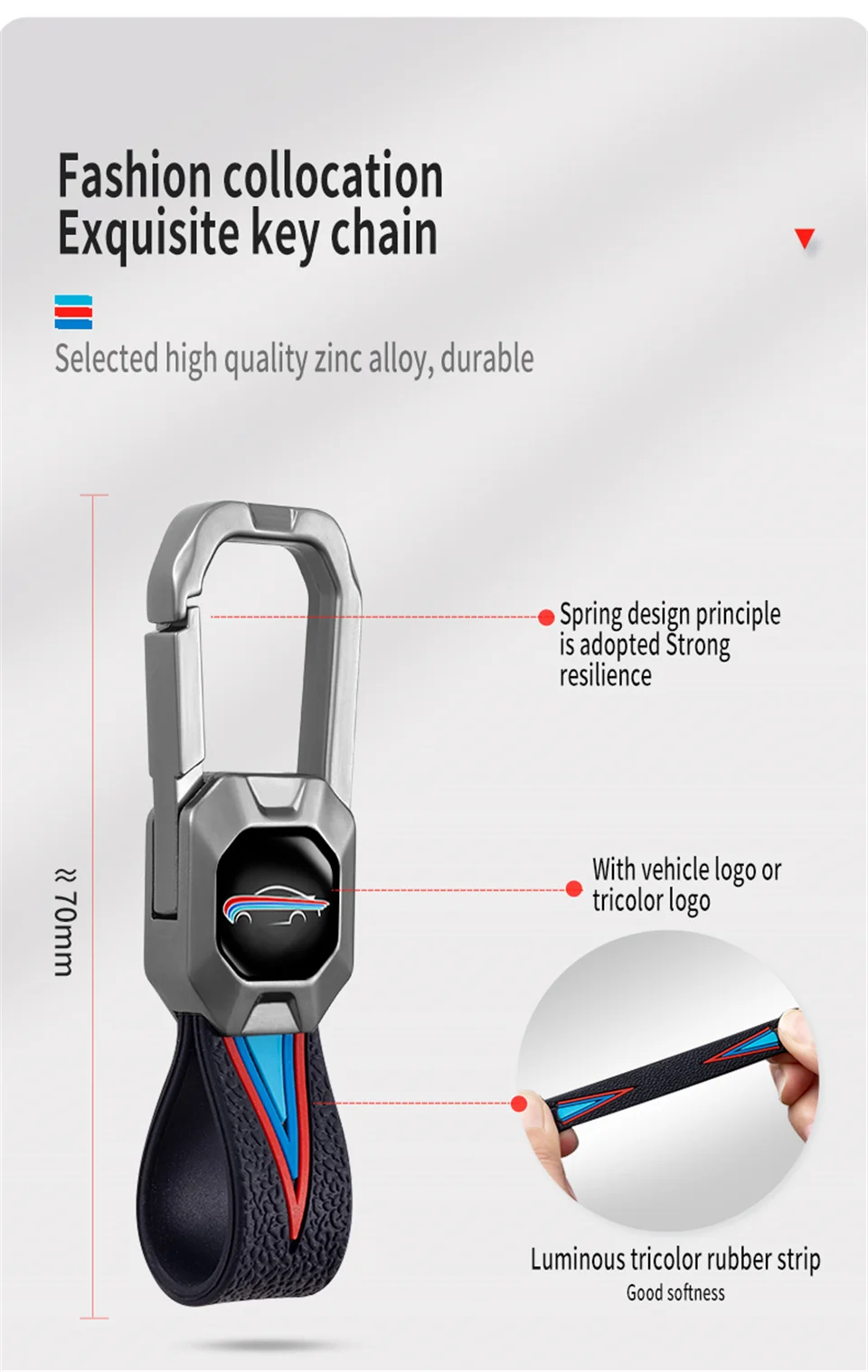 Cover per chiave/telecomando per Cadillac CT5 2019 2020 5 pulsanti Smart Key Car Styling 14 Cover per chiave/telecomando per Cadillac CT5 2019 2020 5 pulsanti Smart Key Car Styling - S5ea6ea21ffdc4a01a5714ec7f3be4efc7