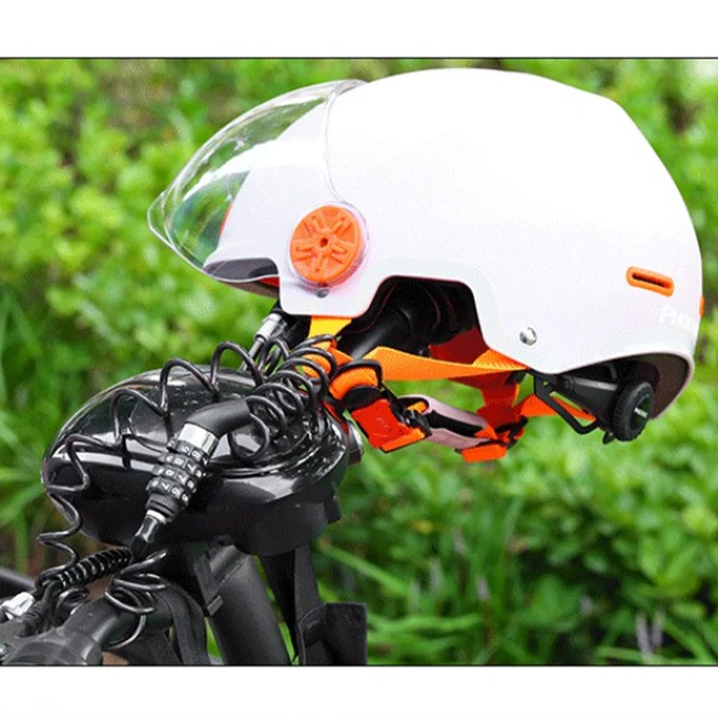 Bicycle Lock Bicycle Password Lock Portable Mini Bike Helmet Lock Durable Road Mountain Bike Frame Universal Bicycle Safe Locks