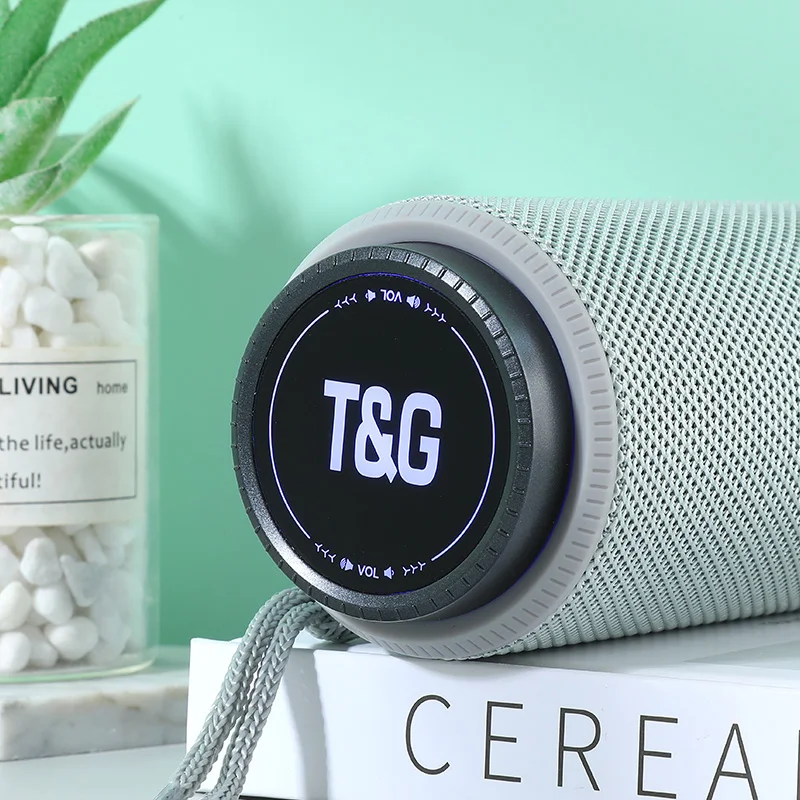TG332 무선 블루투스 스피커, 스테레오 스피커, 휴대용, 야외, TF, USB, AUX, 휴대폰 연결, 태블릿, TV 파티 선물