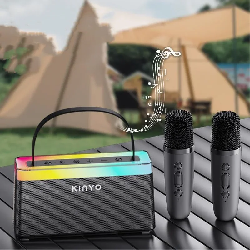 

Многофункциональная портативная Bluetooth-Колонка 360, стерео, наружная звуковая система для домашнего кинотеатра с надписью микрофонный сабвуфер Caixa De Som