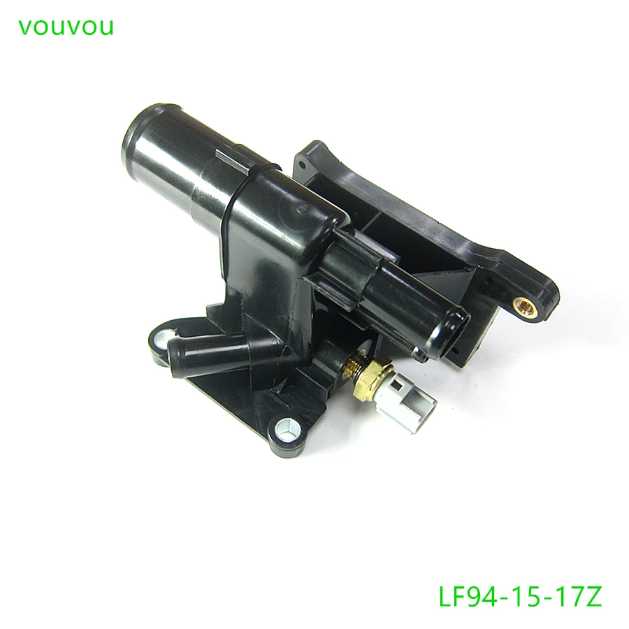 Car accessories LF94-15-17Z cooling system water outlet for Mazda 3 2.0 2005-2012 Mazda 6 2005-2013 2.0 2.3 8 CX7 Tribute