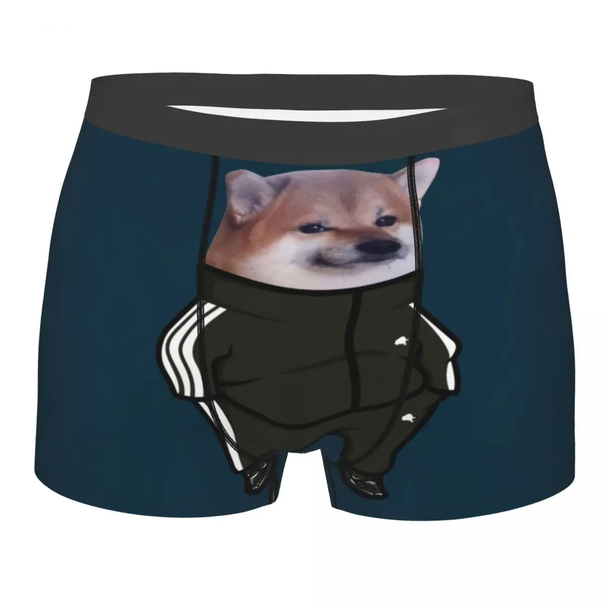 

Male Cool Cheems Doge Shiba Inu Meme Underwear Boxer Briefs Breathable Shorts Panties Underpants