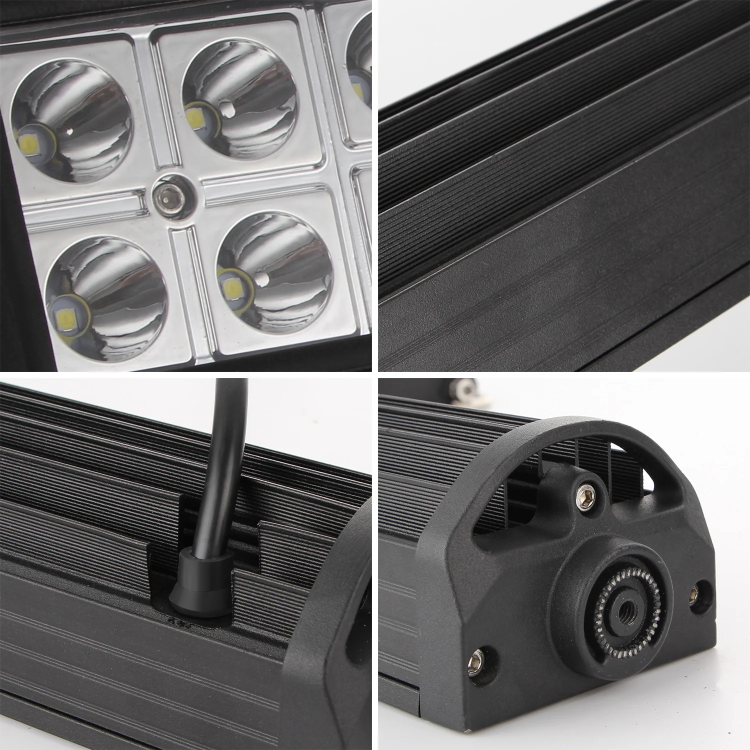 Auto LED Spotlights Work Light Bar White Yellow Flash 120w for Off Road 12V 24V