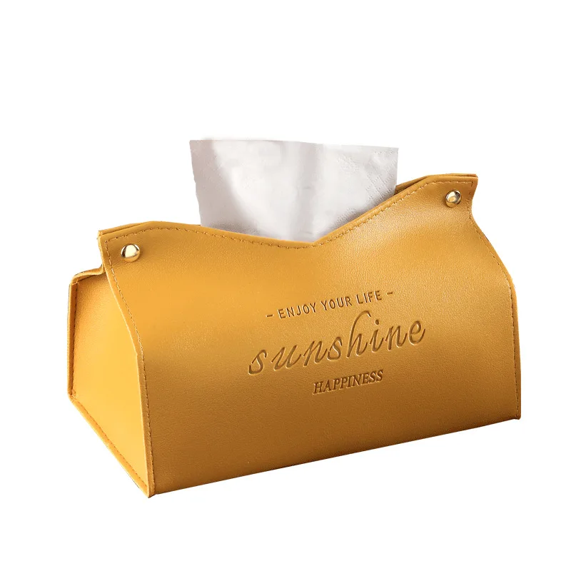 Luxury Tissue Box for Home Living Room Car Simple High-end Creative Napkin Paper Storage Holder