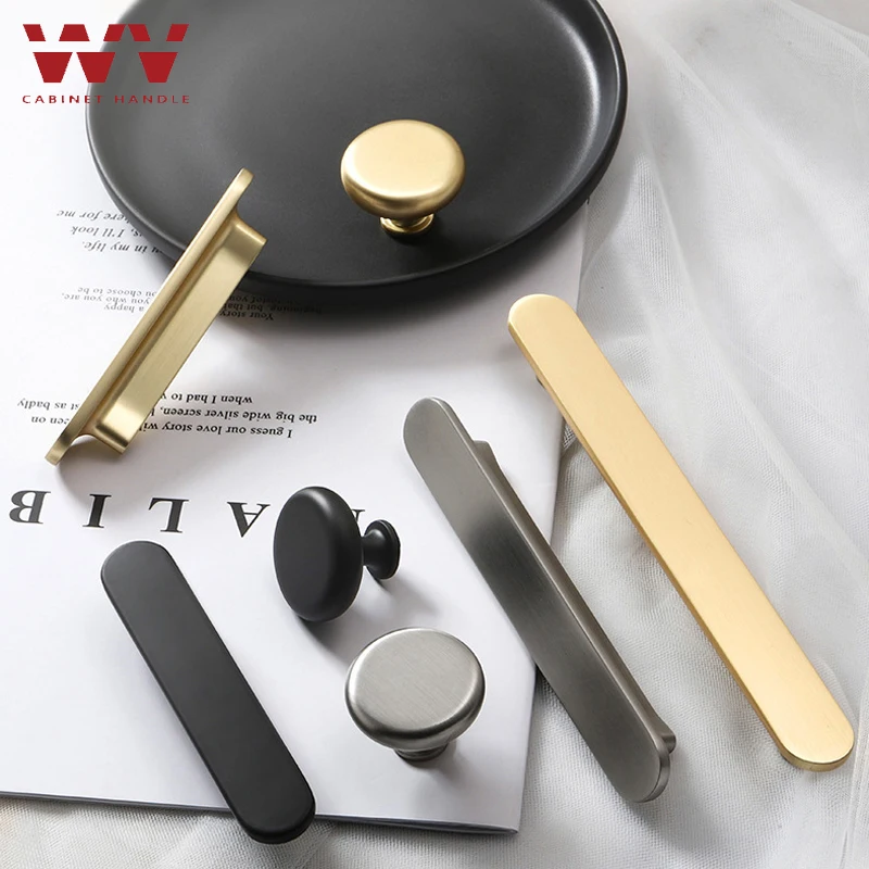 Furniture Knobs Kitchen Cabinet Storage Handles Door Dressers Wardrobe Cabinet Drawer