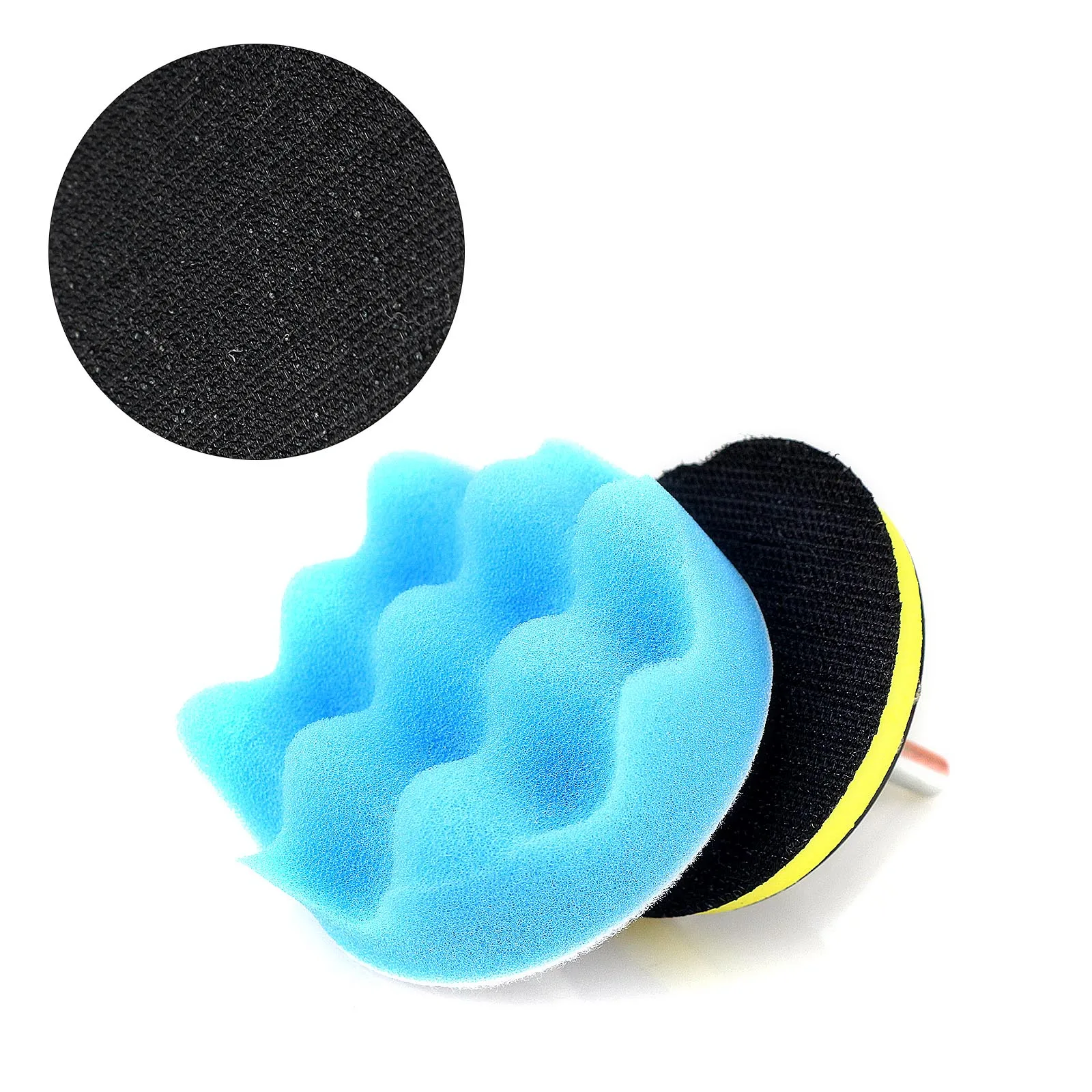 Multicolor Car Polisher Drill Polishing Sponge Waxing Pad Compound 3 Inch Maintaining Washing Duster Brush Spongia