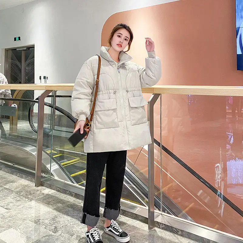 Women Maternity Loose Down Cotton Coat Winter Jacket Thicken Warm Cotton-Padded Coat Puffer Parkas Women Zipper Outwear