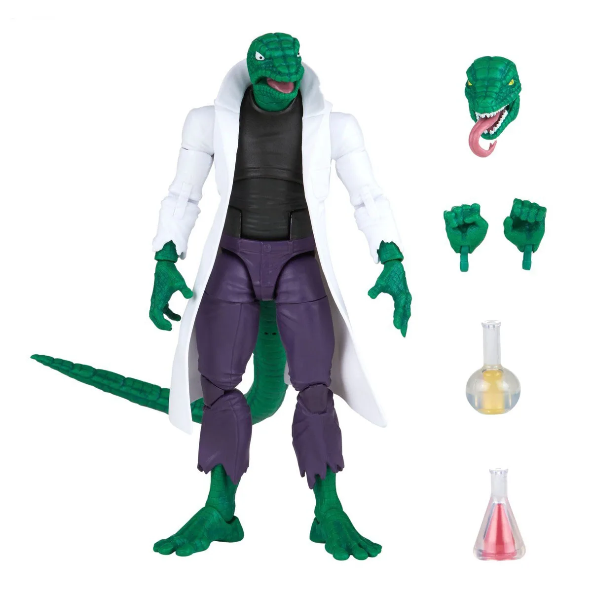 MARVEL LEGENDS SERIES LIZARD フィギュア Marvel Legends Lizard (BAF) Lizard Build A