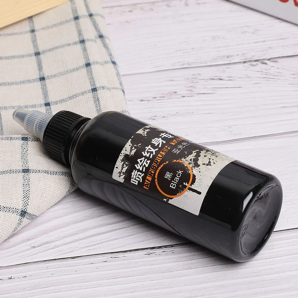 100ml Professional Safe Temporary Disposable Matte Easy Coloring Tattoo Pigment Body Makeup Beauty Art Supplies Tattoo Inks