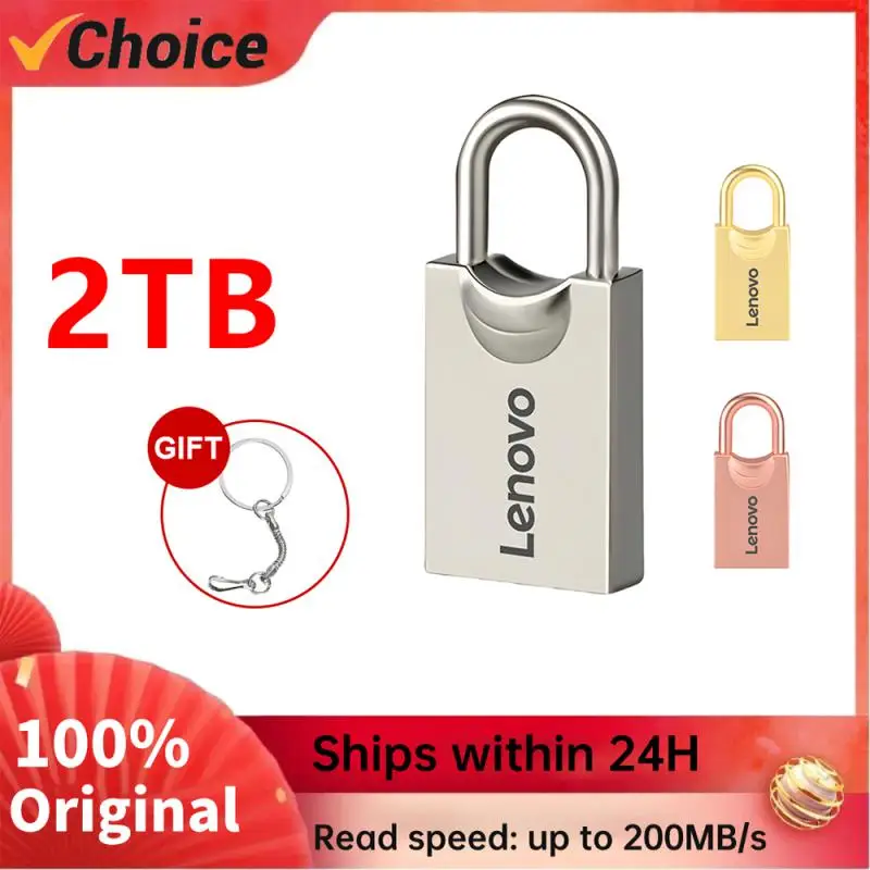 

Lenovo High Speed USB Flash Drive 2TB USB 3.0 Pendrive 1TB USB Memory Stick 2TB Pen Drive 1TB USB Flash Disk For Computer Laptop