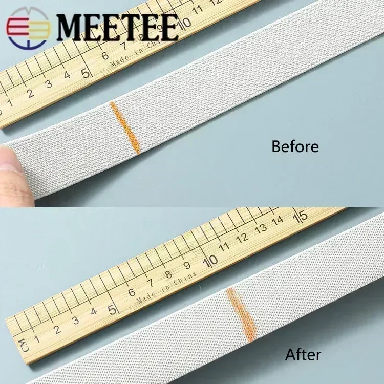 Nylon Elastic Waistband and Bag Strap Webbing - Stretch Ribbon
