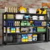 Garage Shelving, 3300 LBS Capacity Storage Shelves Heavy Duty 5 Tier Adjustable Metal Organizer Wire Rack 60"L x 24"W x 78"H 2