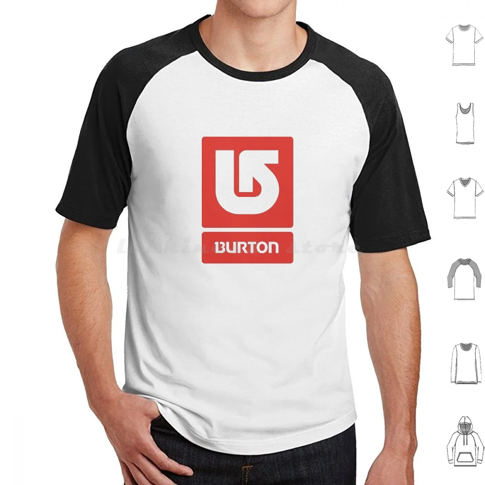 Seberkas Sinar T Shirt Cotone Uomo Donna Stampa Fai Da Te Burton Burton Snowboard Burton Snow Burton Snowboard Snow Burton Snow At