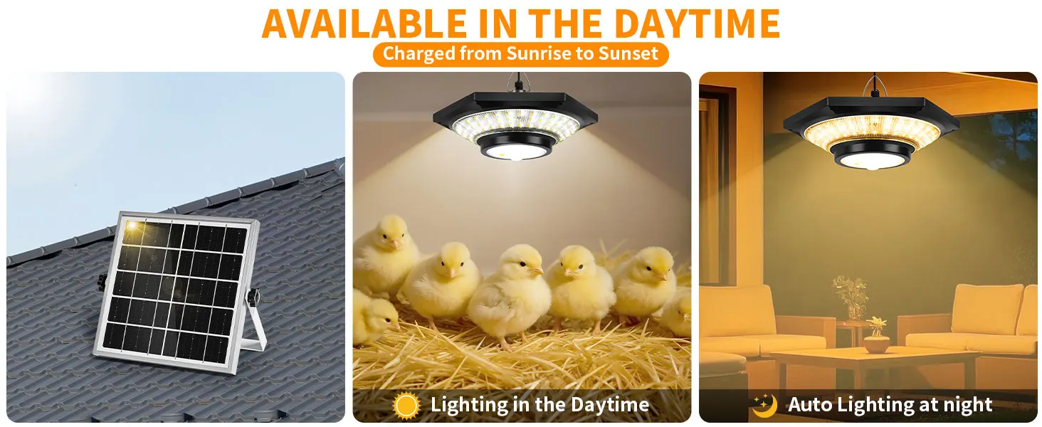 Solar Hanging Pendant Lights