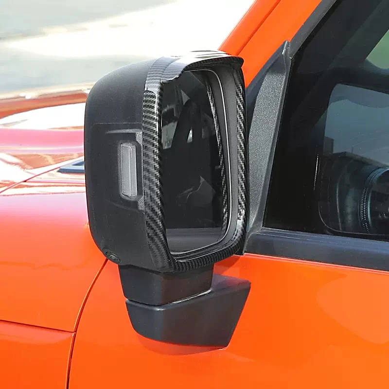 ABS Rearview Mirror Rain Eyebrow Decorative Frame For Great Wall GWM WEY Tank 300 rearview mirror rain shield rearview mirror rain eyebrow rearview mirror rain guard