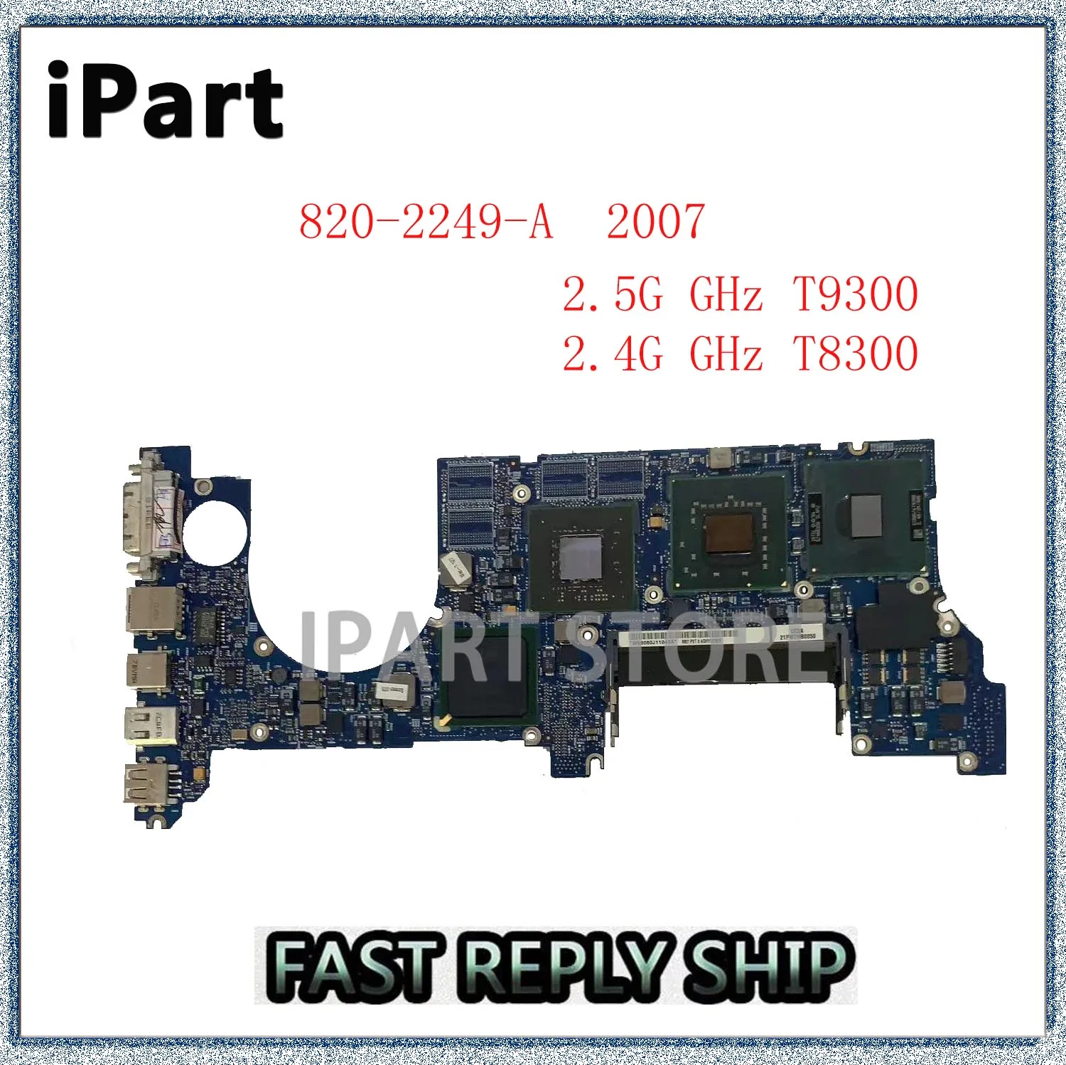 Macbook Pro Lógica de 15 24 Ghz T8300 25 Ghz T9300 8202249-a 820-2249-b