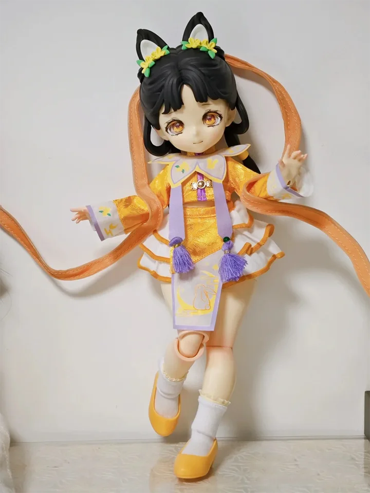 女の子のためのbjd人形、中国の伝統的なフェスティバルシリーズ