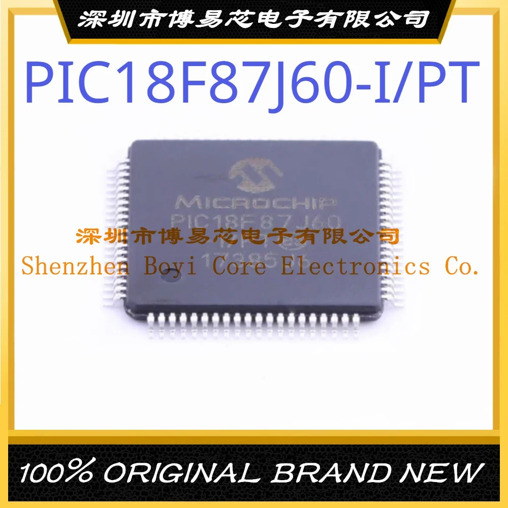 1 PCS/LOTE PIC18F87J60-I/PT Package TQFP-80 New Original Genuine Microcontroller IC Chip (MCU/MPU/SOC) 1 pcs lote atmega2560 16au atmega2560 16aur atmega2560 tqfp 100 100% new and original ic chip integrated circuit