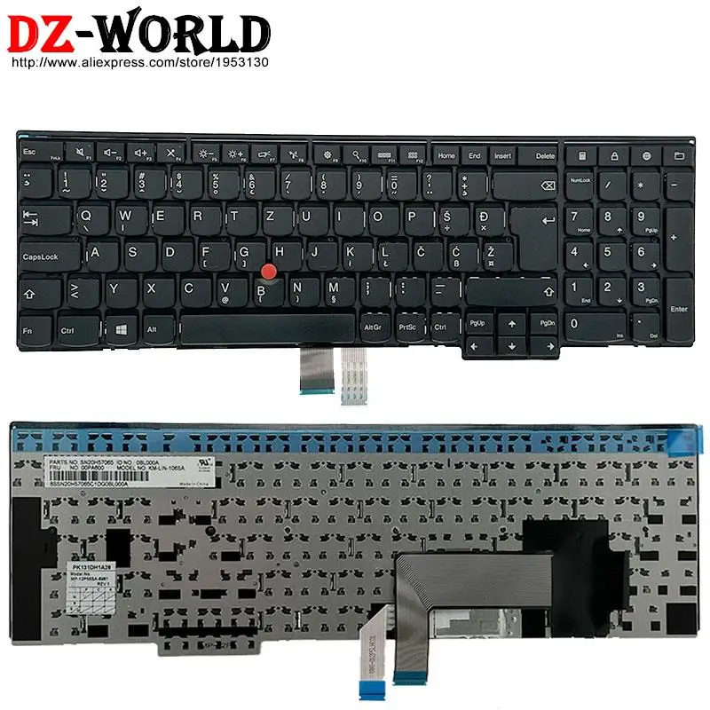 Eslovénia Backlit Teclado para Lenovo Thinkpad L570 P50s T560 W540 T540p W541 T550 W550s L540 L560 04y2412 04y2490 00pa600 si - Imagem 3