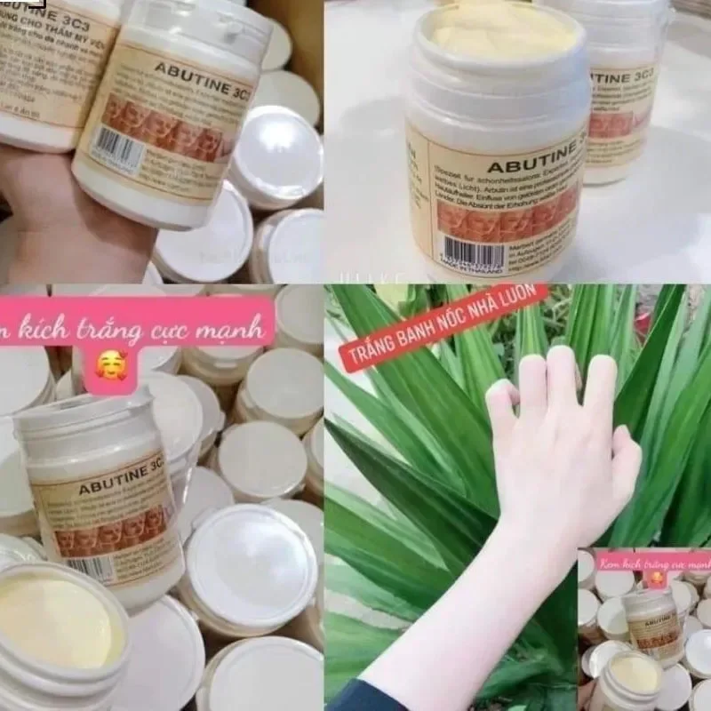 kem body kích trắng arbutin 3c3 hủ hàng thái, dòng kem dưỡng trắng nhanh chuyên sâu cho bạn làn da trắng sáng hơn 3