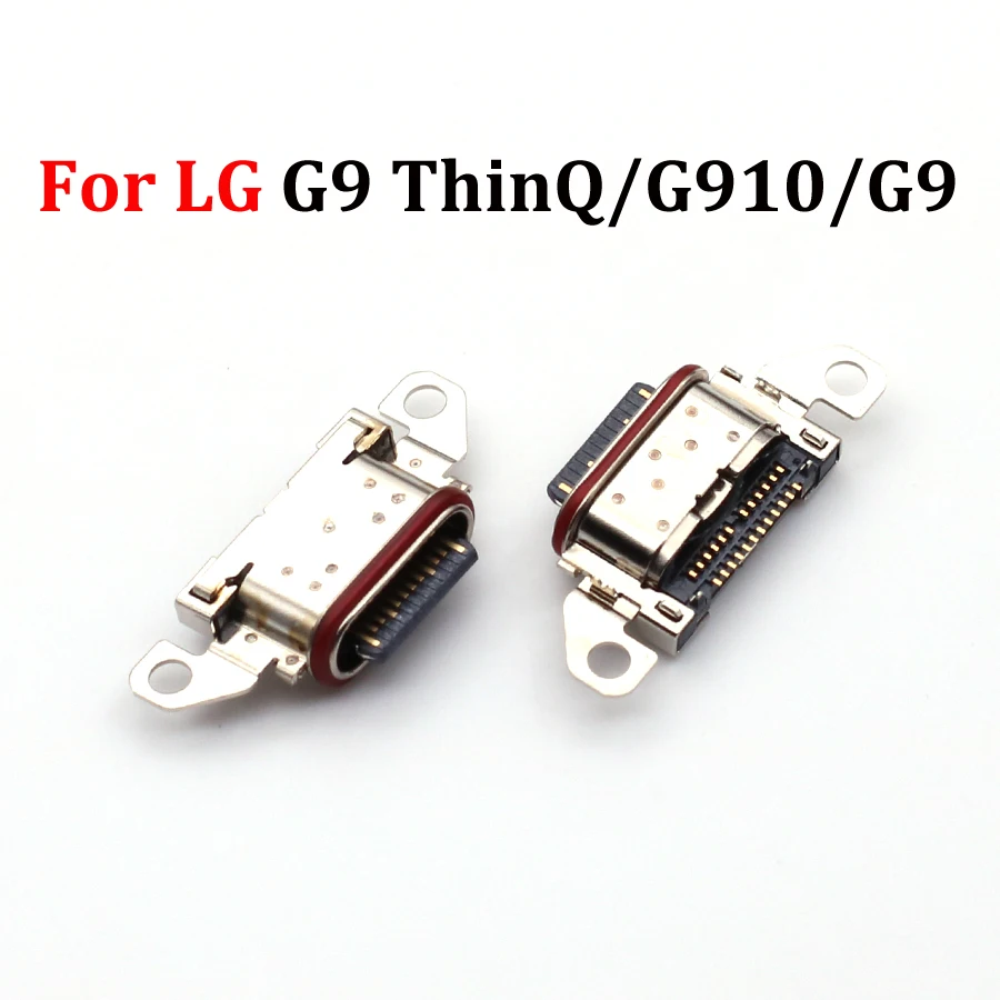 

5pcs Micro USB Charging Charger Jack Dock Plug Port Connector Socket Repair Parts Replacement For LG /G9 ThinQ/ G910 / G9