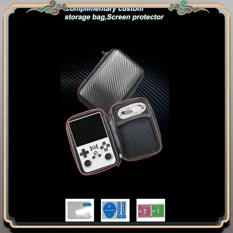 R36PRO Handheld Retro Game Console 128GB 3.5Inch HD Screen Portable Pocket Video Player Supports 30+ Emulators D