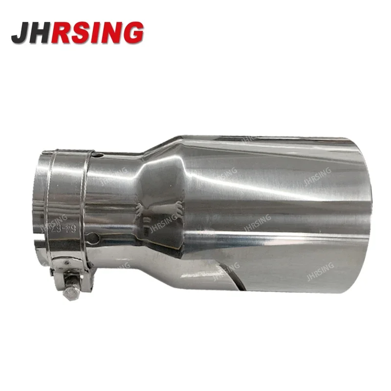 Stainless steel vehicle refitting universal exhaust car muffler tail throat Car modification for b-mw e90 exhaust tip w222 pipe exhaust muffler tip exhaust pipe muffler