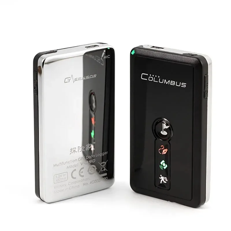 Registrador De Datos GPS Columbus V-990 - Con Sensor De Movimiento, Grabación De Voz Y Ranura MicroSD