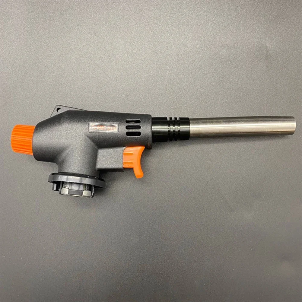 Gas Torch Welding Torch Portable Gas Torch Flame Gas Burner Ignition BBQ Cooking Camping Ignition Flamethrower Outdoor Camping Tool