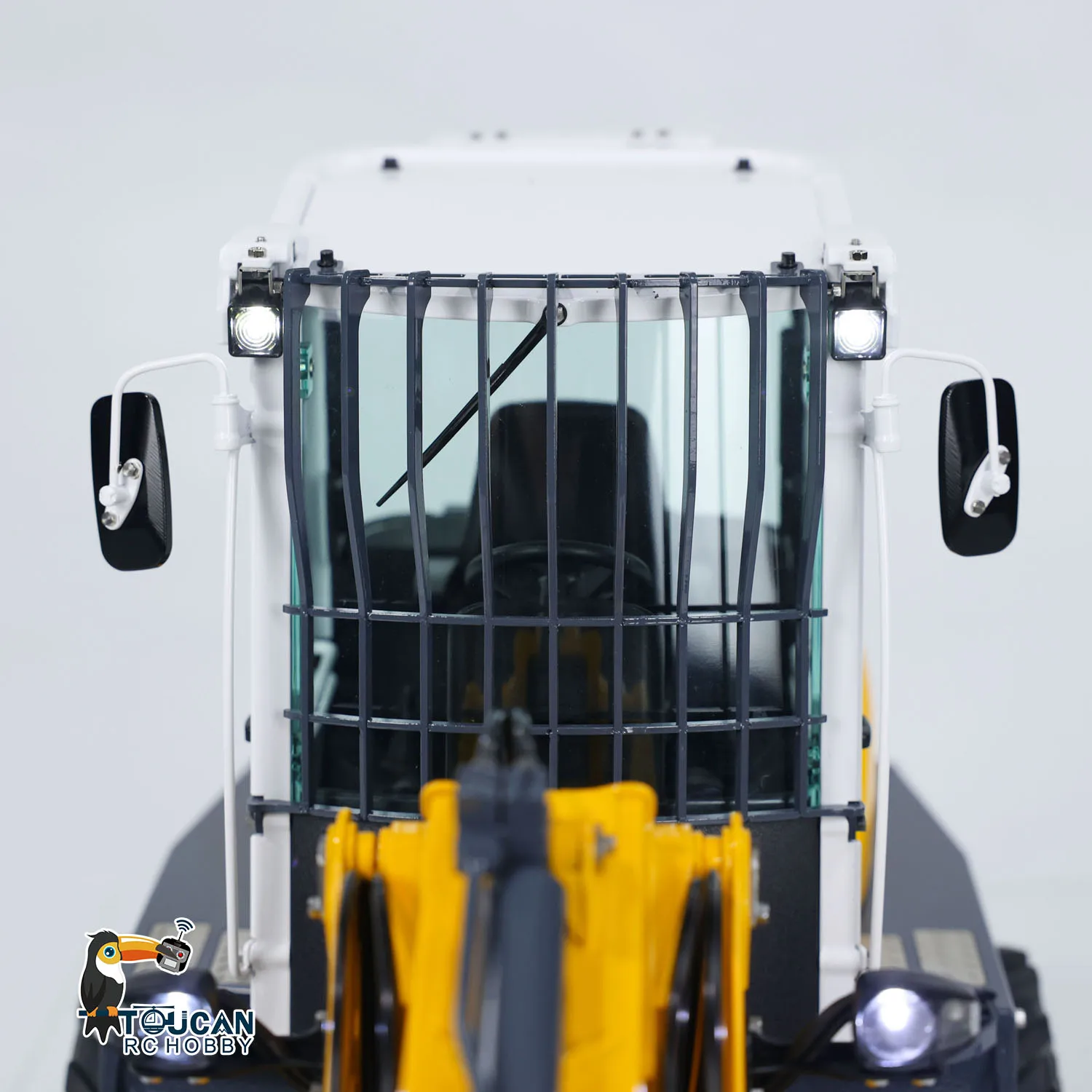 Customized RC Hydraulic Loader LESU AT1050 RTR 1/14 Machine Telescopic Arm Fork Lift Truck Model Construction Vehicles RC Car 6