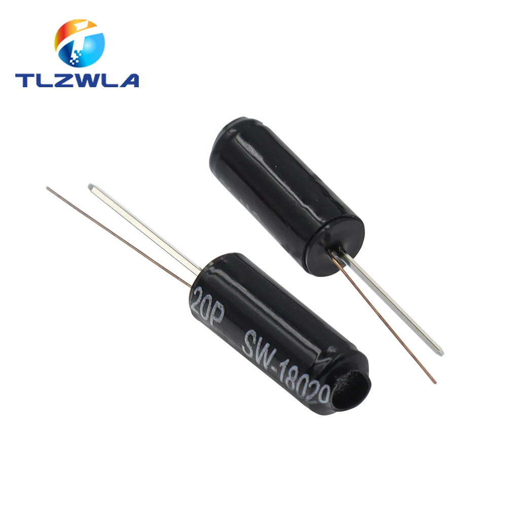 100Pcs SW-18020P Hoge Gevoelige Trillingsschakelaar SW 18020P Snap Schakelaar Schoksensor Hoge Gevoelige Trillingsschakelaars Sw18020 P