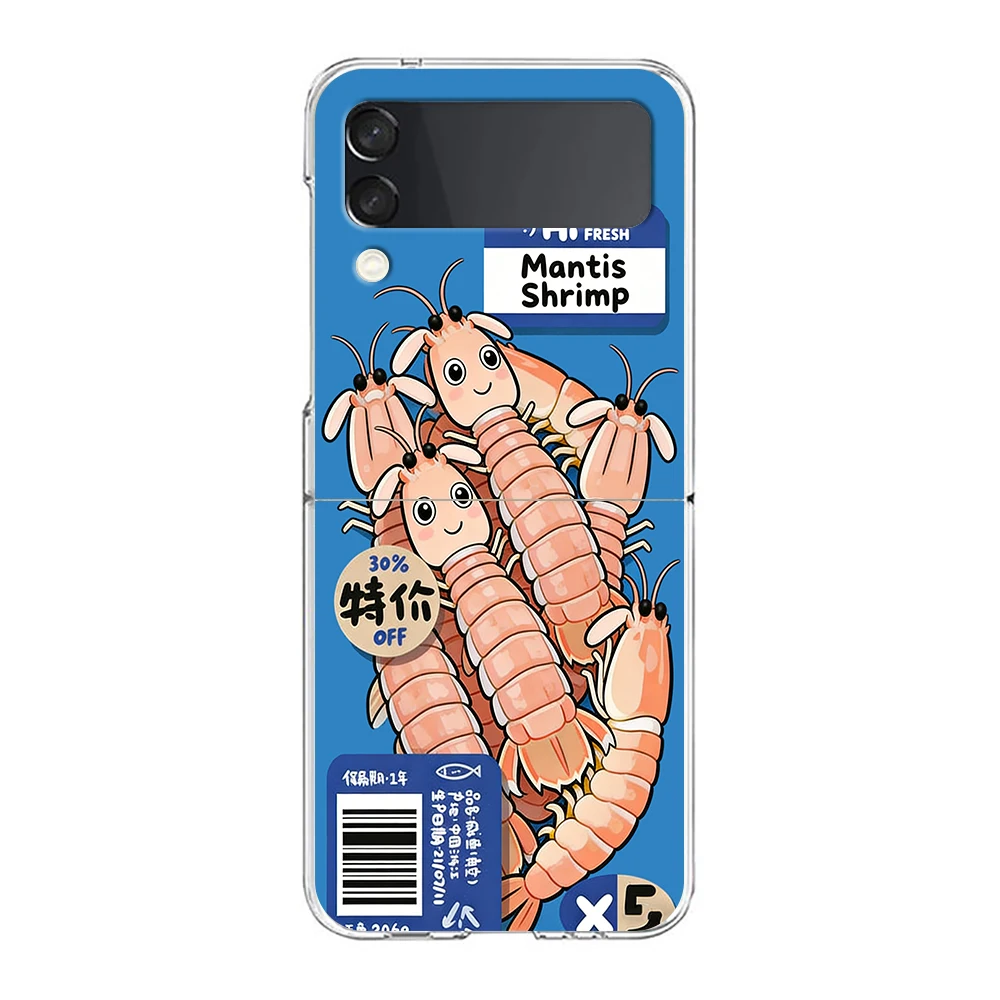 Crystal Clear Folding Phone Protective Cover - Durable Hard Shell with Discounted Price