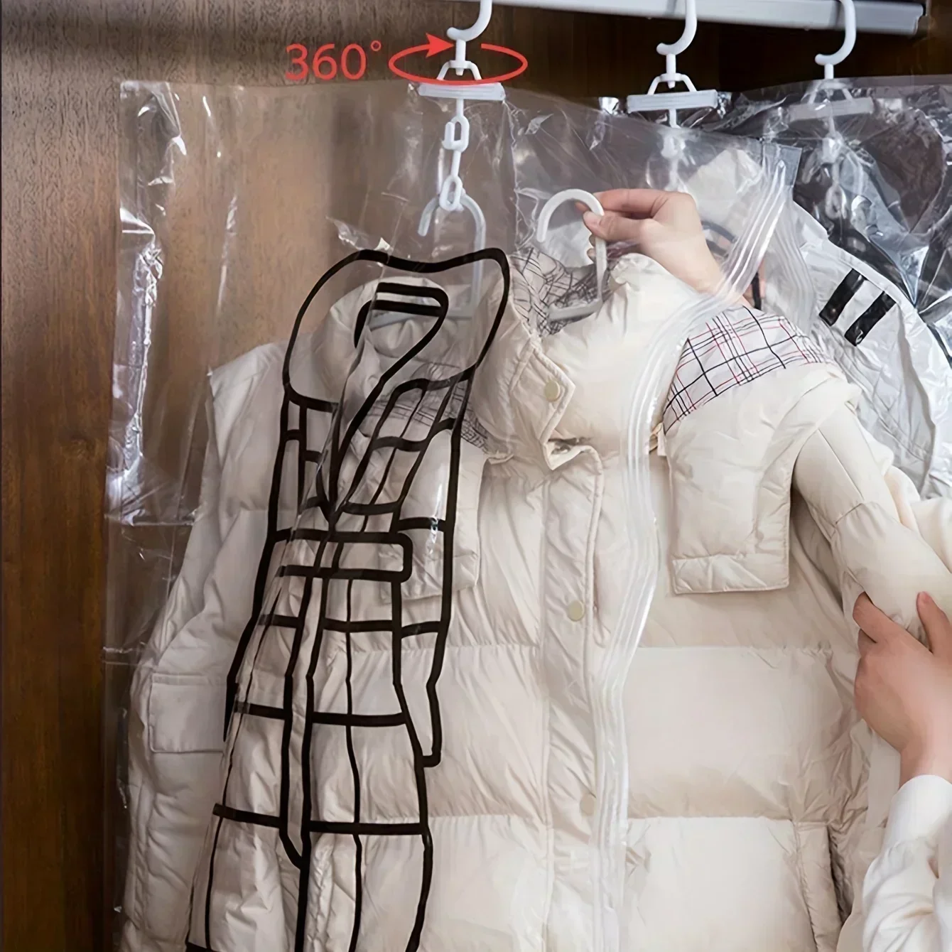 Storage Vacuum Bag Clothes for Down