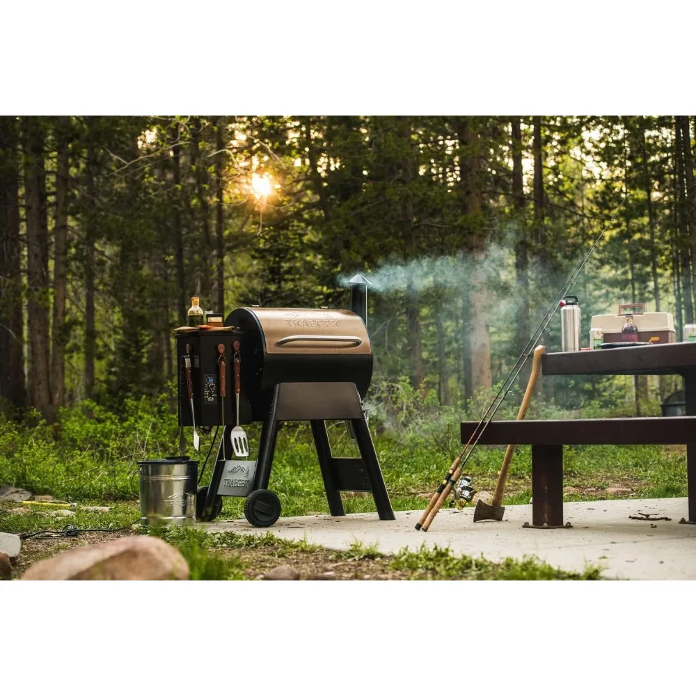 

Pro 22 Electric древесные гранулы для гриля и Smoker, бронза