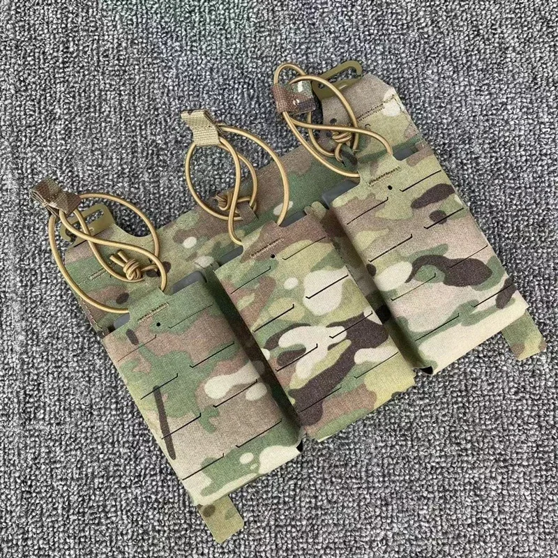 

Тактическая Сумка для магазина, тройная сумка для магазина 5,56 с режущей планкой, жилет Мультикам, магнитный держатель, карман
