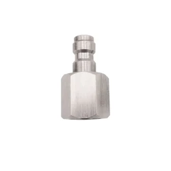Stainless Steel 8mm Quick Disconnect Charging Hose Release Coulper Male Plug 1/8“BSPP / 1/8”NPT / M10*1.0 Threads