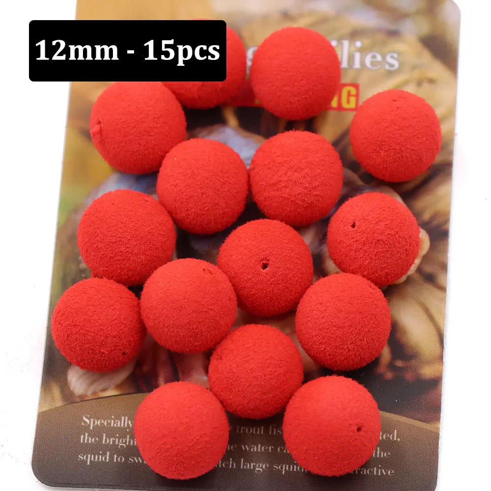 Red-12mm-15pcs