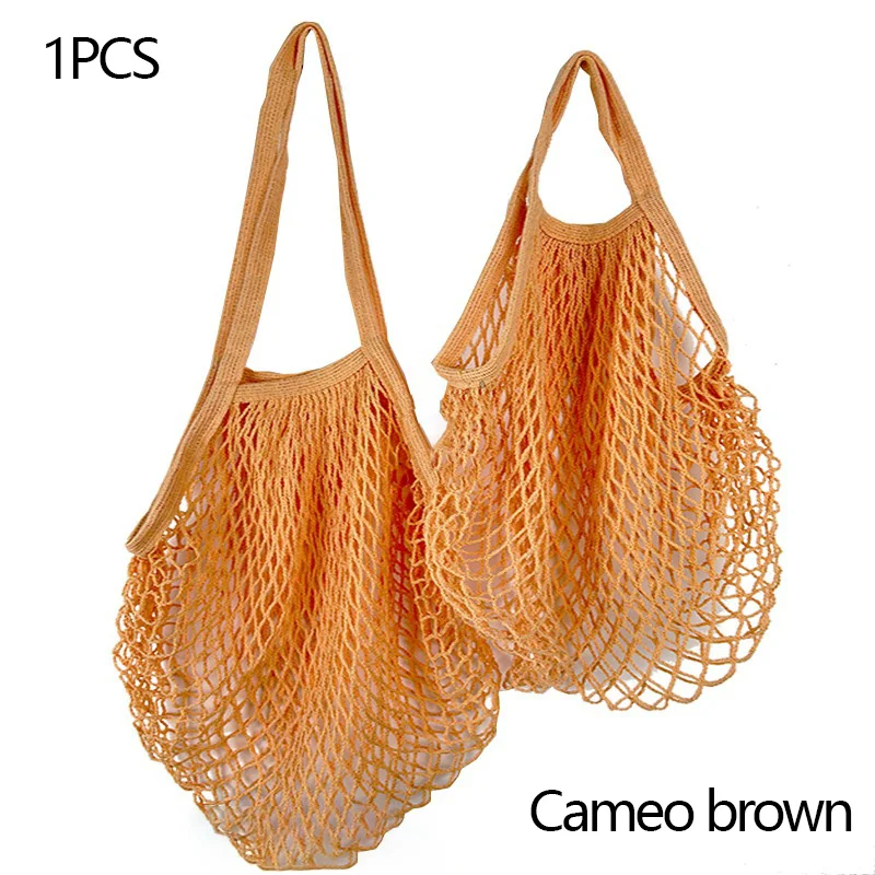 Eco-Friendly Reusable Cotton Mesh Grocery Bags