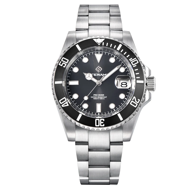 LIGE Fashion Diver Watch Men Casual Sports Military Men's Mechanical Wristwatches Waterproof Automatic Watch Men Reloj Hombre