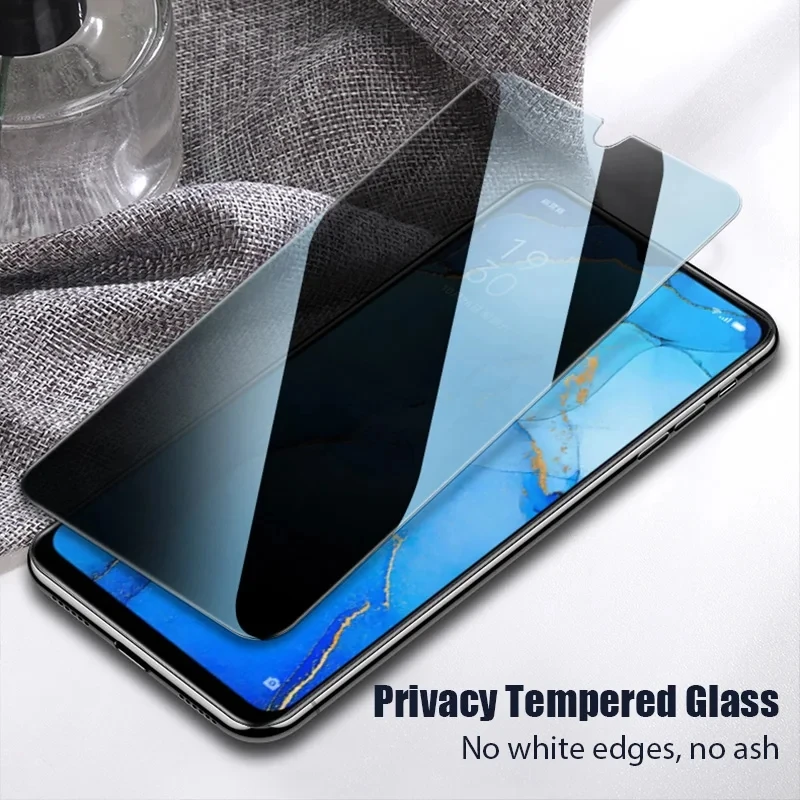 3PCS Privacy Tempered Glass Anti-Spy Screen Protector For Vivo - Main Image