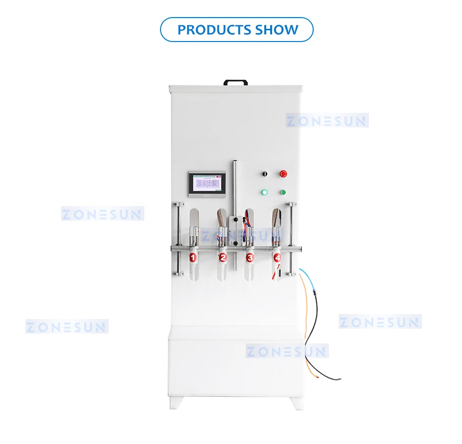 ZS-YTCR4 Semi-automatic Corrosive Liquid Filling Machine