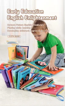 Soft Early 3D Baby Fabric Book for Toddlers 6