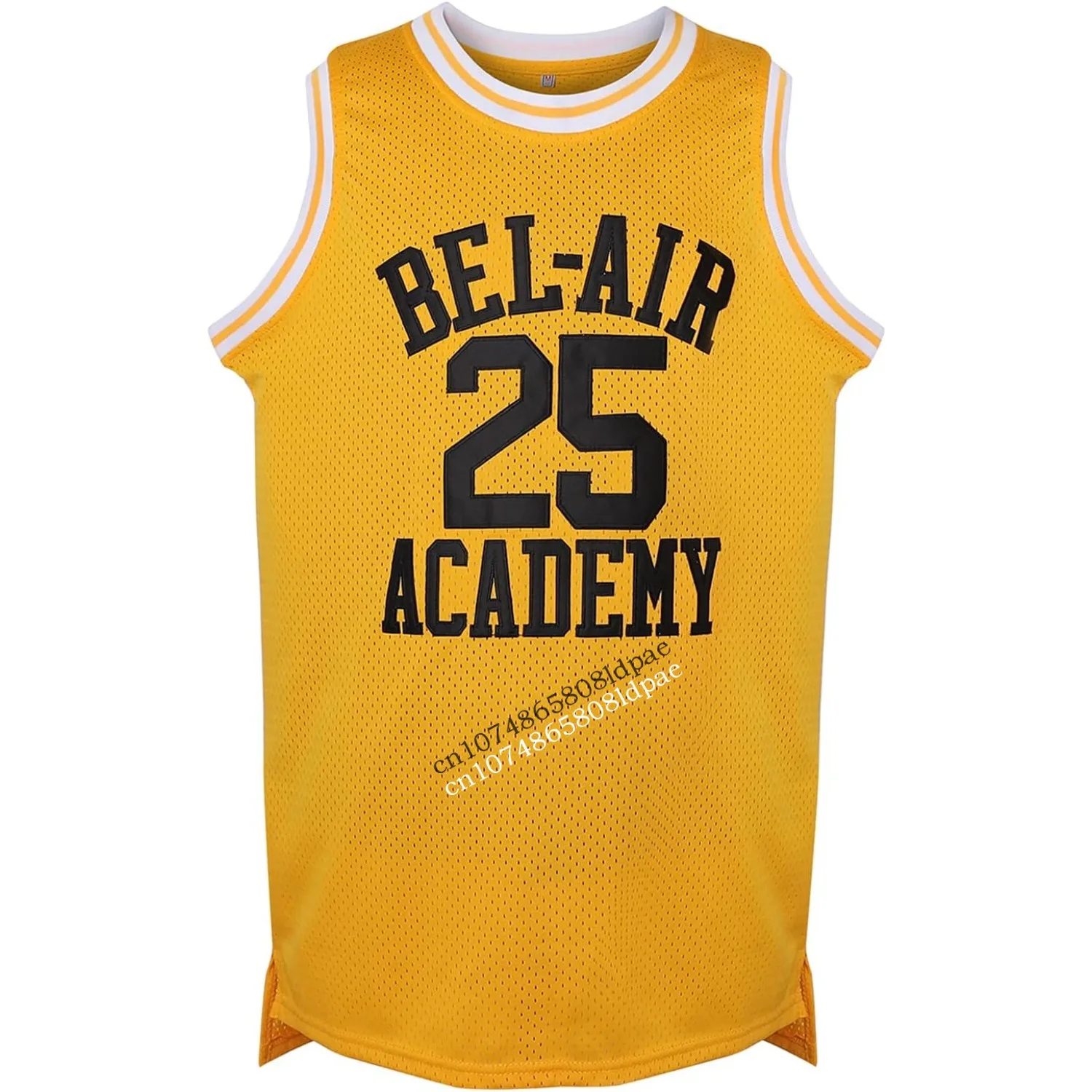 Will Smith Basketball Jersey 14 Bel Air Academy 25 Carlton Banks Jersey Movie Cosplay Clothing Stitched Men's Sport Shirt S-XXXL